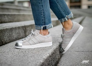 Adidas Women's Beige adidas Superstar Trainers for sale | eBay