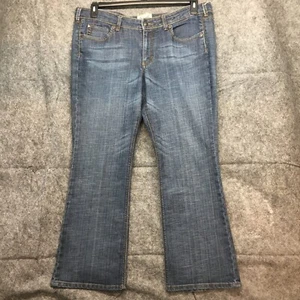 Fragile Blue Jeans~ size 20 ~Medium Wash ~Distressed~ Boot Cut - Picture 1 of 11