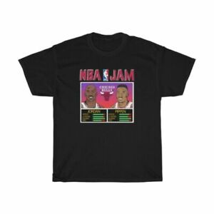 Michael Jordan And Scottie Pippen Nba Jam Adult Unisex T Shirt