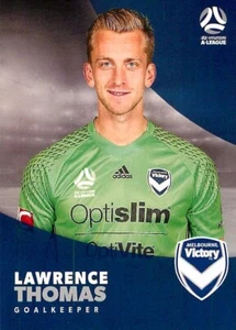 2017 2018 MELBOURNE VICTORY A-League Card LAWRENCE THOMAS - Bild 1 von 2