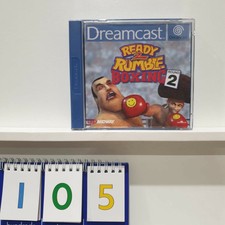 Ready to Rumble Boxing Round 2 Sega Dreamcast Game + Manual PAL Oz105