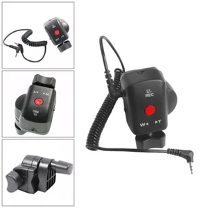 Camcorder Zoom Remote Controller & 2.5mm Jack Cable For Sony Panasonic Canon - Picture 1 of 12