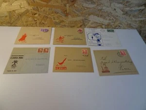 Schweiz 6 Briefe mit Spirituosenwerbeumschlägen (22537) - Bild 1 von 2