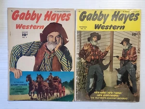 Gabby Hayes Western Comics Nr. 9 & 10 - Bild 1 von 3