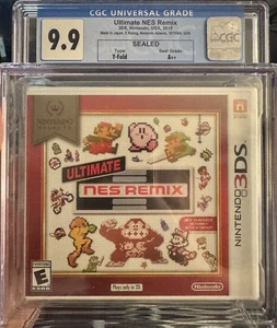 Ultimate NES Remix (Nintendo 3DS, 2014) NEW GRADED CGC 9.9 A++ - Picture 1 of 3