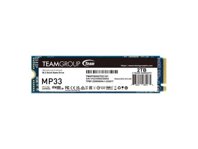 Team Group MP33 M.2 2280 2TB PCIe 3.0 x4 with NVMe 1.3 3D NAND Internal Solid - Image 1 of 4