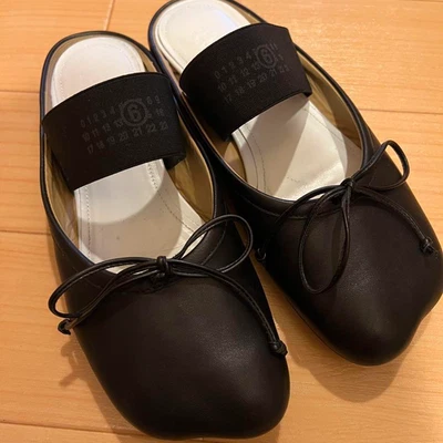 MM6 Maison Margiela ZAPATILLAS Zapatos Planos Zapatos de Ballet Zapatos Tabi Talla 38 EE. UU. 8 Foto 1 de 4