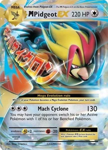 Mega Pidgeot EX - 65/108 - Pokemon Evolutions XY Ultra Rare Card NM - Picture 1 of 1