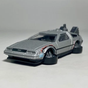 Hot Wheels Back To the Future Time Machine Hover Mode 1:64 Diecast Silver #60 - Picture 1 of 12
