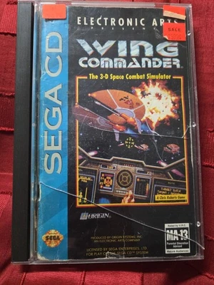 Wing Commander the 3-D Space Combat simulator Sega CD - Image 1 of 3