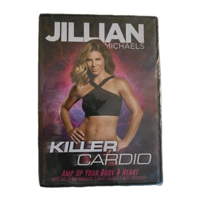 Brand New & Sealed Jillian Michaels Killer Cardio (DVD, 2011) Exercise/Workout - Image 1 of 2