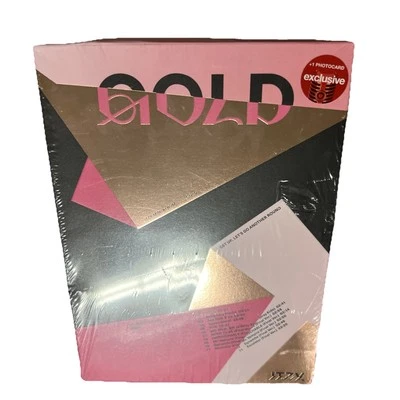 Gold by Itzy (Pink) 2024 JYP Ent Korean Dance & K-Pop Mini Album CD Brand New!!!