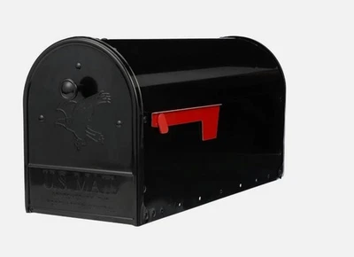Gibraltar Mailboxes OM160BEC Outback Double Door, Large Capacity Mailbox, Black - Image 1 of 4