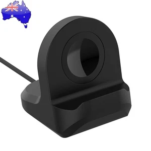 Charging Base Stand for Galaxy Watch 4 Charger Dock Bracket (Black) - Photo 1 sur 9