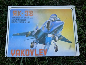 Paper ModelKit of a Soviet Fighter Forker Plane Assemble it Yourself, Handmade - Picture 1 of 9