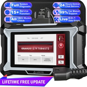 ANCEL DS200 OBD2 Scanner odb2 Full System Car Diagnostic Tool & 15 Reset Service - Picture 1 of 18
