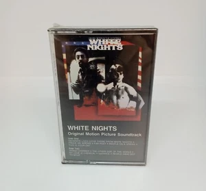 SEALED Cassette 1985 WHITE NIGHTS Soundtrack Gregory Hines & Mikhail Baryshnikov - Picture 1 of 3