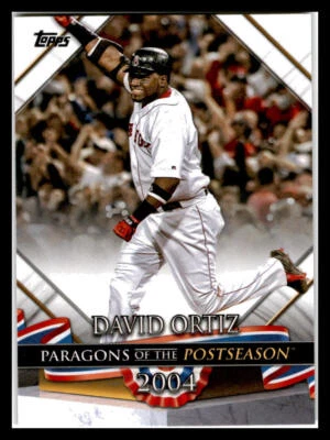 2022 Topps Update David Ortiz #PP-2 Paragons of the Postseason  RED SOX - Image 1 of 2