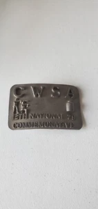 CWSA 12TH NATIONAL '79 COMMEMORATIVE BELT BUCKLE - Picture 1 of 3