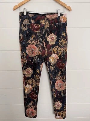 Legging de buceo floral mediano Abercrombie & Fitch Foto 1 de 3
