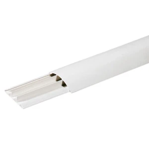 Canalina Copricavi Da Pavimento 75x17mm Bianca CAP7517B - Foto 1 di 1