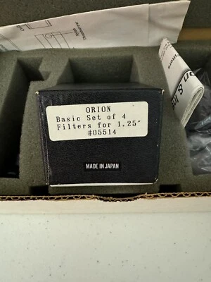 Orion Filters 1.25” Set Of 4 Color Filters #05514 Made In Japan - Image 1 of 4