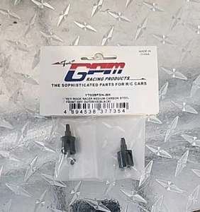 GPM Racing Medio Acero al Carbono Frontal Diff Outdrive Negro 1/10 Yeti Rock - Imagen 1 de 2