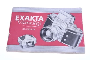✅ EXAKTA VAREX II, 2 A 1957 KAMERA ORIGINAL ANLEITUNG HANDBUCH FRANZÖSISCH 129-2 - Bild 1 von 3