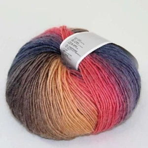 C New 1Skein*50g Cashmere Wool Rainbow Wrap Shawl Knitting Hand Knitwear Yarn 08 - Picture 1 of 24