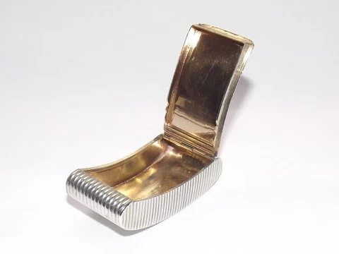 RARE GEORGE III, GEORGIAN STERLING SILVER SNUFF BOX, HALLMARKED BIRMINGHAM 1810 Cover