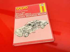 VOLVO 260 SERIES 1975 TO 1980 USED HAYNES OWNERS WORKSHOP MANUAL - Picture 1 of 12