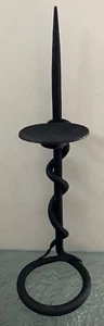 Candelabro Votivo/Luz de Té Hecho a Mano Hierro Forjado Diseño Gótico Medieval - Imagen 1 de 12