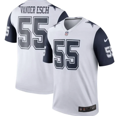 Dallas Cowboys Leighton Vander Esch Nike Dri-fit Color Rush Jersey XXL Cover