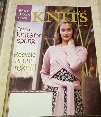 CV3 INTERWEAVE KNITS MAGAZINE,  SPRING 2005 - Image 1 of 4