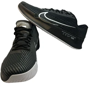 Nike Court Air Zoom Vapor 11 HC Herren Tennisschuhe Schwarz Weiß DR6966-002 | 9,5 - Bild 1 von 9
