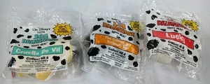  1990 McDonald’s Happy Meal 101 Dalmatiner 3 Stück Neu Cruella Lucky Tibs - Bild 1 von 7