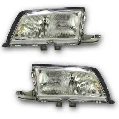 Hauptscheinwerfer H7 H1 links + rechts passend für Mercedes C-Klasse ab 10/1996 - Bild 1 von 4