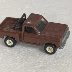 1978 Tomy Tomica Brown CHEVROLET TRUCK No. F44 1:77 - Picture 1 of 4