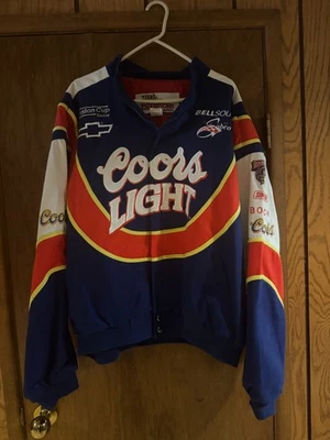 Vintage 90s Coors Light Racing Champions NASCAR Jacket Mens Size XL 5Oth ANNIVER - Image 1 of 4
