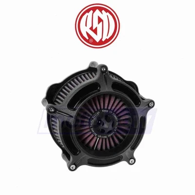 RSD Turbine Air Cleaner for 2008-2013 Harley Davidson FLHTC Electra Glide zo Foto 1 de 4