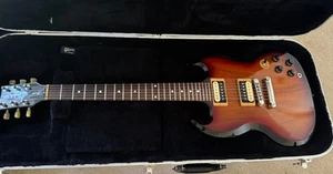 USA GIBSON SG SPECIAL 2015 100TH ANNIVERSARY-FIREBURST-COLLECTORS CASE! WOW! - Picture 1 of 12