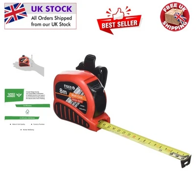 Precision Brick-Mate 8m Pocket Tape for Professional Bricklayers - Hultafors - Image 1 of 4