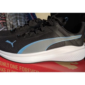 New PUMA Men's Size 11 Black Gray Rocket Fuel Lite Sneakers - Picture 1 of 5