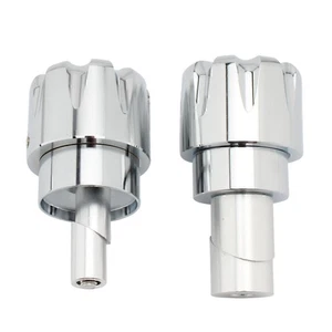 Muttern Abdeckungen Vorderachse Gehäuseschutz Chrom Aluminium Motor für BMW R18 - Picture 1 of 8