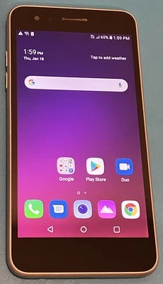 LG Tribute, Sprint Only| 16GB, White, Tested, Reset | Grade B, LM-X220PM, 👀Info - Image 1 of 4