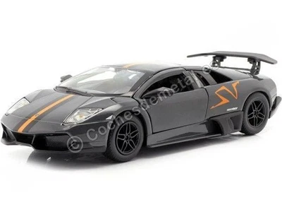 2010 Lamborghini Murcielago LP670-4 SV China Edition Grey 1:24 Bburago 22120 - Imagen 1 de 4