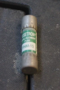 Fusetron Dual Element Fuse FNM-15 - Bild 1 von 3