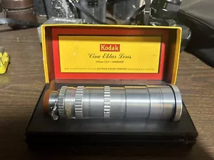 Vintage Camera Lens Kodak Cine Ektar Lens 102mm F2.7 Lumenized - Picture 1 of 11