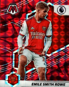 2021-22 Panini Mosaic Premier League #63 Emile Smith Rowe Reactive Red Prizm - Picture 1 of 2