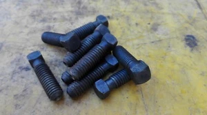 10x square/hand head bolt locking arbor BSW 5/16" TPI 18 x1 1/4" Hardened steel - Imagen 1 de 1